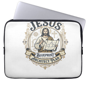 Funda Para Portátil Plan Arquitecto Jesus Blueprint Plan Arquitecto Je