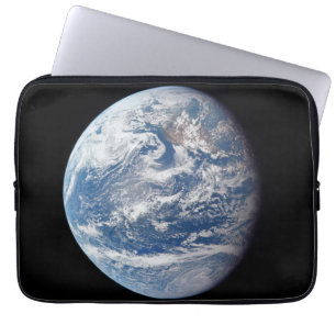 Funda Para Portátil Planeta Tierra Tomada Por La Tripulación Apolo 11.