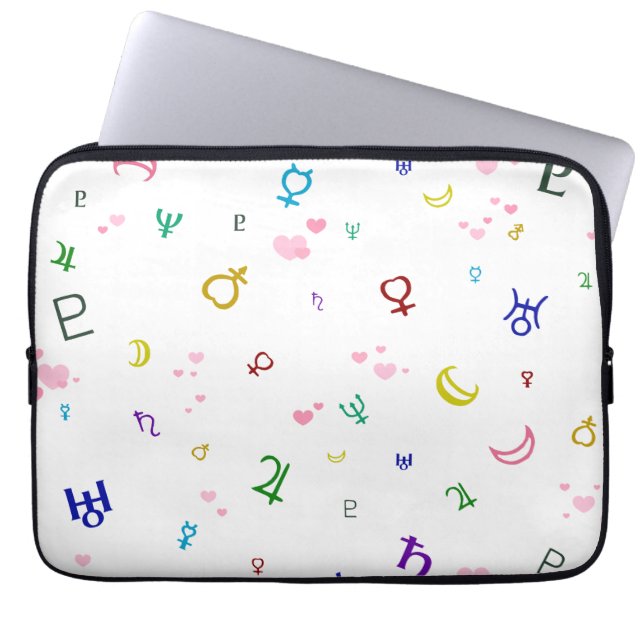 Funda Para Portátil Planetas bonitos (Frente)