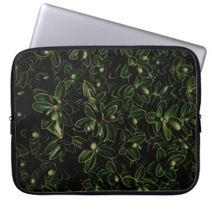 Funda Para Portátil Planta de hoja verde