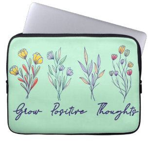 Funda Para Portátil Plantas Florales de Flor Silvestre