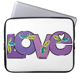 Funda Para Portátil Plantemos amor en el mundo