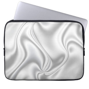 Funda Para Portátil Plata Satin