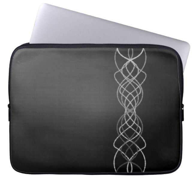 Funda Para Portátil Plateado (Frente)
