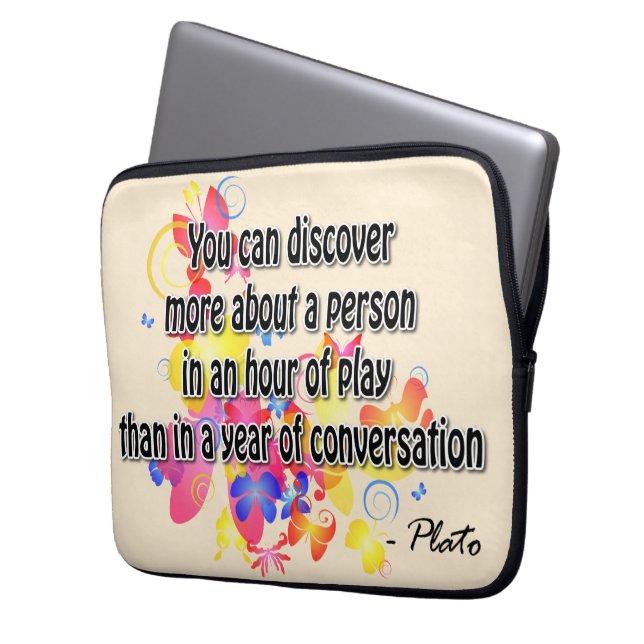 Funda Para Portátil Platón (Anverso izquierdo)