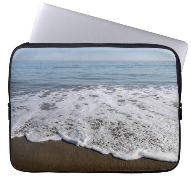 Funda Para Portátil Playa/Arena/Ondas (Frente)