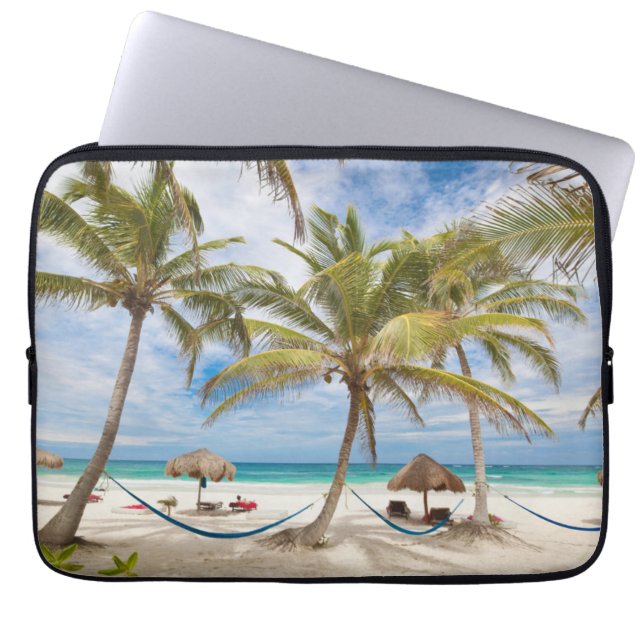 Funda Para Portátil Playa de las vacaciones (Frente)