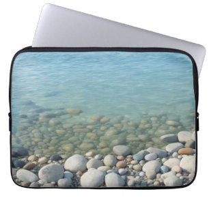 Funda Para Portátil Playa Stones Bella Naturaleza Mar Pebbles Shore