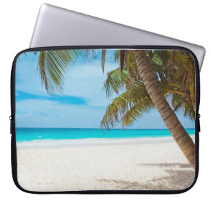 Funda Para Portátil Playa Turquesa Tropical