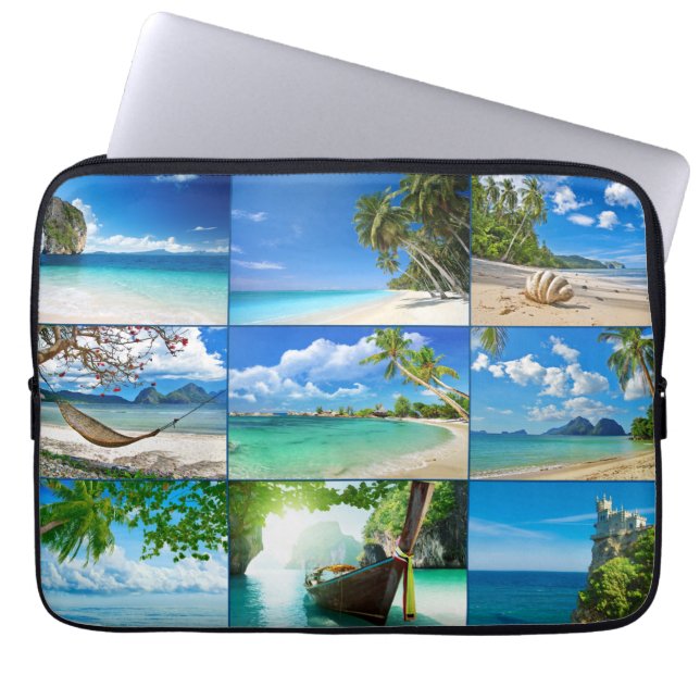 Funda Para Portátil Playas ideales (Frente)