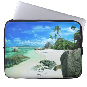 Funda Para Portátil Playas tropicales Isla de la Digue