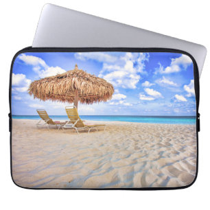 Funda Para Portátil Playas tropicales Playa de arena de Aruba
