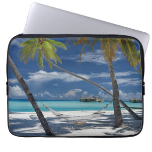 Funda Para Portátil Playas tropicales Sandy Beach, Maldivas