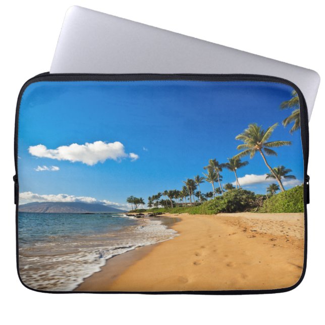 Funda Para Portátil Playas tropicales | Wailea, Maui, Hawaii (Frente)