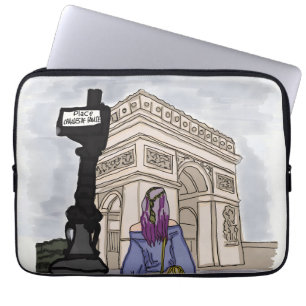 Funda Para Portátil Plaza Charles de Gaulle París.