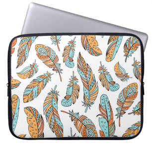 Funda Para Portátil Plumas decorativas: Arte Vintage de mano