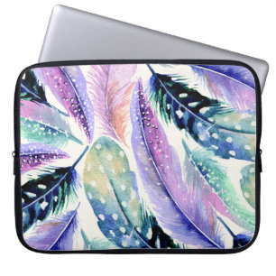 Funda Para Portátil Plumas salvajes