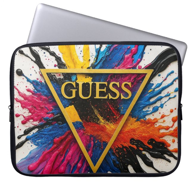 Funda Para Portátil pochette de transport pc (guess) (Frente)