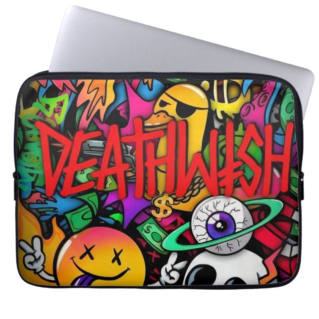 Funda Para Portátil pochette de transport pour pc (deathwsh) (Frente)