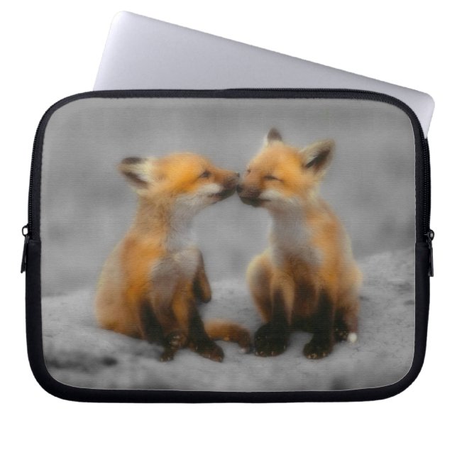 Funda Para Portátil Poco amor del Fox (Frente)