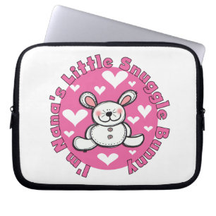 Funda Para Portátil Poco conejito del Snuggle de Nana