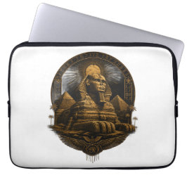 Funda Para Portátil Poder Silencioso | Gran Diseño Esfinge de Egipto