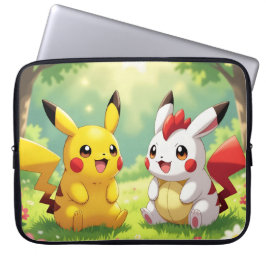 Funda Para Portátil Pokémon und seine Treue Freunde Leinwanddruck