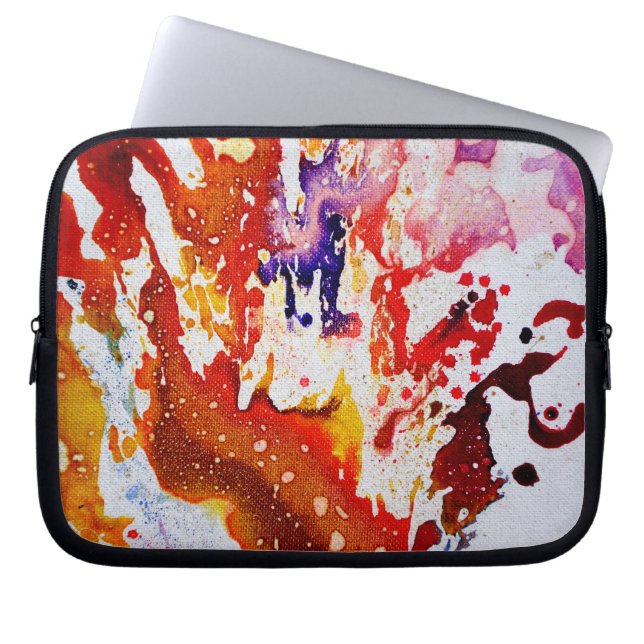 Funda Para Portátil Policromoptic #1A de Michael Moffa (Frente)