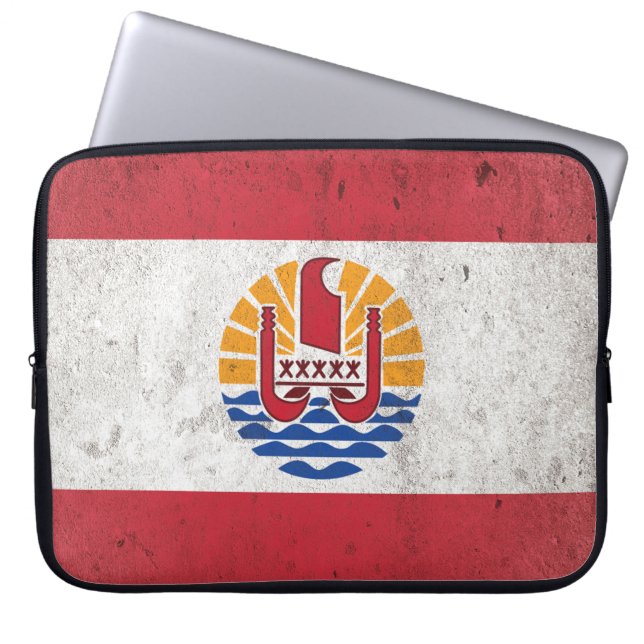 Funda Para Portátil Polinesia Francesa (Frente)