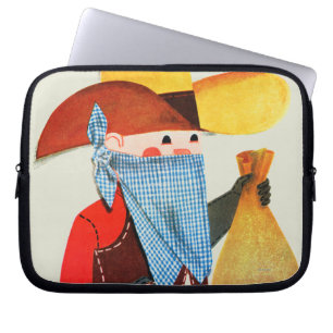 Funda Para Portátil Polis y ladrones