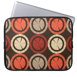 Funda Para Portátil Polka dots seamless pattern. Mosaic of ethnic figu