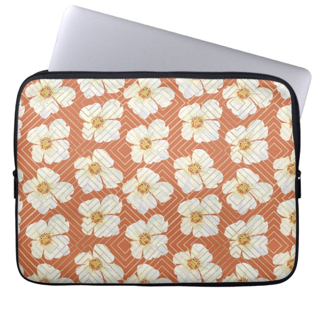 Funda Para Portátil Pollo naranja (Frente)