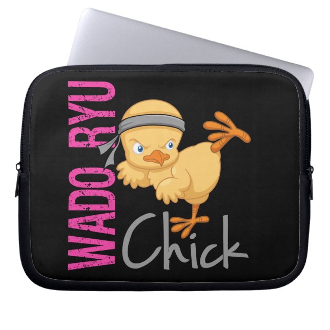 Funda Para Portátil Polluelo de Wado Ryu (Frente)