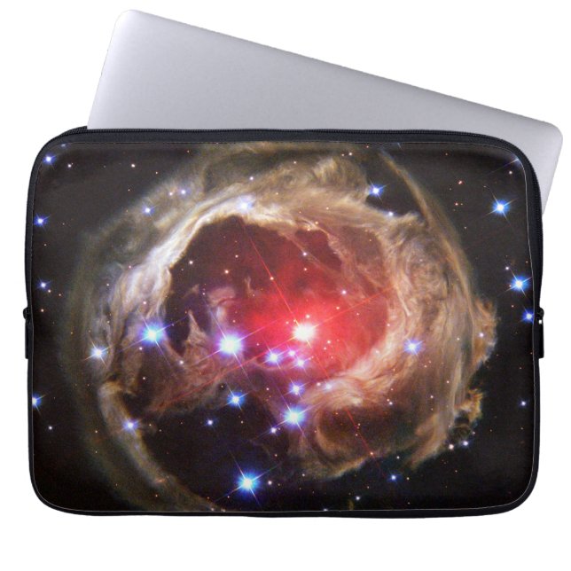Funda Para Portátil Polvo de estrella supergigante rojo Ruby (Frente)