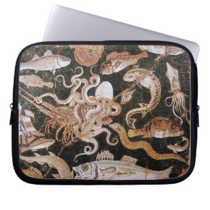 FUNDA PARA PORTÁTIL POMPEII COLLECTION / OCEAN - SEA LIFE SCENE