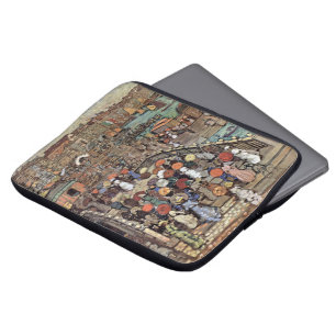 Funda Para Portátil Ponte Della Paglia, Venecia de Maurice Prendergast