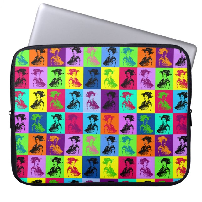 Funda Para Portátil Pop Geishas (Frente)