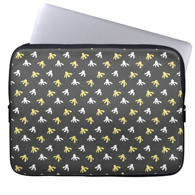 Funda Para Portátil Popcorn Tablet Case (Dark Gray & Butter Yellow) (Frente)