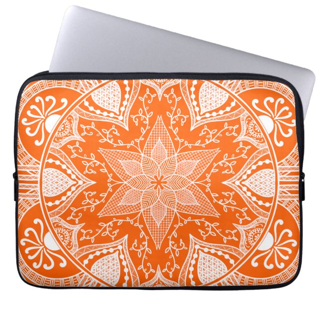 Funda Para Portátil Poppy Mandala (Frente)