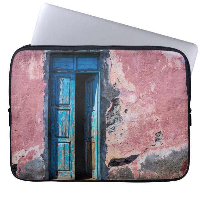 Funda Para Portátil Por favor, entra (Frente)