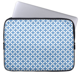 Funda Para Portátil Porcelain Blue Mosaic