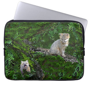 Funda Para Portátil Portada para portátil Fox Howling