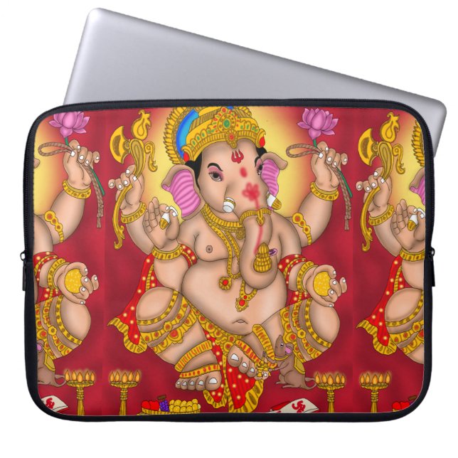 Funda Para Portátil Portada portátil Lord Ganesha (Frente)