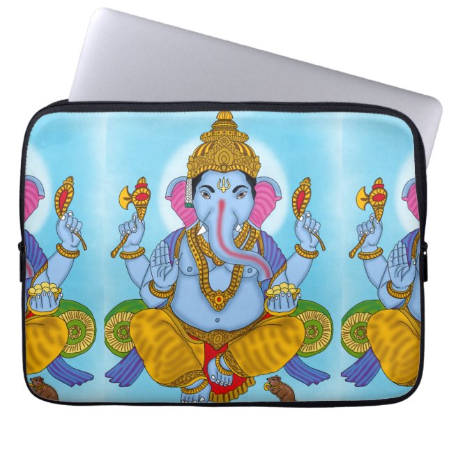 Funda Para Portátil Portada portátil Lord Ganesha (Frente)