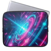 Portal Espacial Vaporwave Retro Futurista