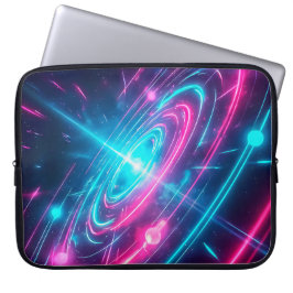 Funda Para Portátil Portal Espacial Vaporwave Retro Futurista