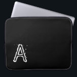 Funda Para Portátil Portátil Sleeve Black<br><div class="desc">Algo para todo el mundo ofrece mangas personalizadas para portátiles. Esta funda de portátil de diseño único es atractiva y atractiva. Mientras usted está aquí usted puede querer ver otros artículos de baño relacionados como, por ejemplo, los forros de cortinas de ducha, dispensadores de jabón, esteras de baño, juegos de...</div>