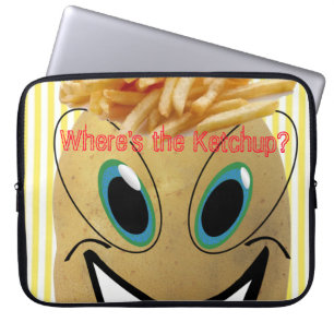Funda Para Portátil Portátil Sleeve Fries Franceses, ¿dónde está el Ke