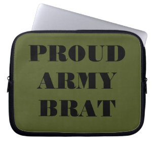 Funda Para Portátil Portátil Sleeve Proud Army Brat