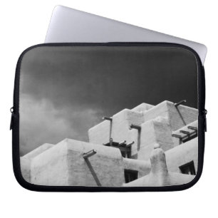 Funda Para Portátil Posada de estilo Pueblo en Loretto, Santa Fe, Nuev